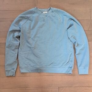 Brooklinen Women's M Willow Blue Sweatshirt
